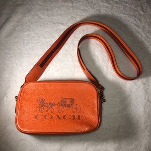 COACH ORANGE CROSSBODY BAG
